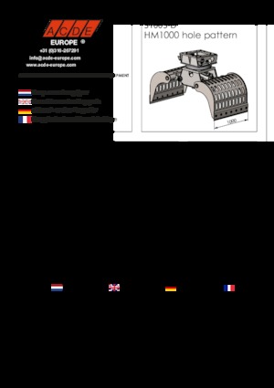 Apucătoare de demolare ACDE S1003-D