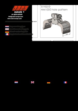 Apucătoare de demolare ACDE S1102-D