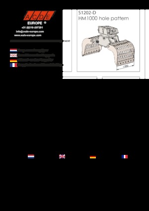 Apucătoare de demolare ACDE S1202-D
