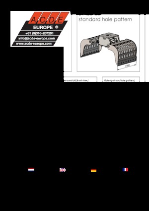 Apucătoare de demolare ACDE S1402-ZD