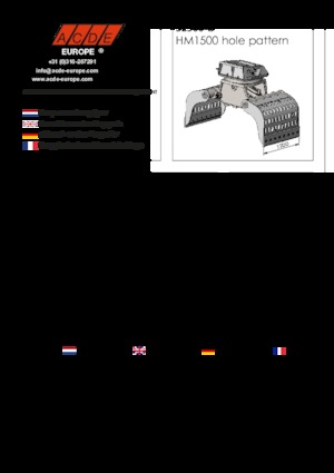 Apucătoare de demolare ACDE S2500-D