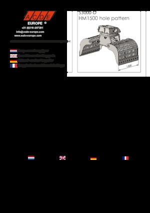 Apucătoare de demolare ACDE S3000-D