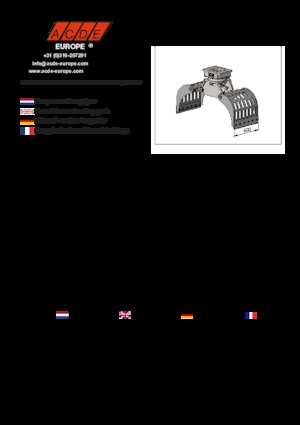 Apucătoare de demolare ACDE S400-D