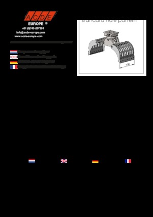 Apucătoare de demolare ACDE S450-D