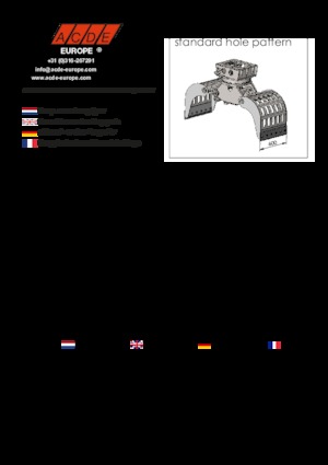 Apucătoare de demolare ACDE S502-D