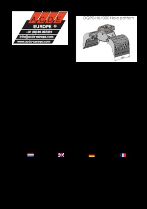 Apucătoare de demolare ACDE S8000-D
