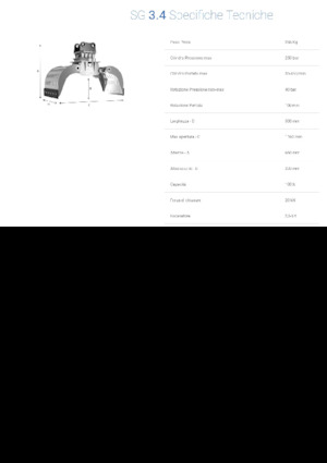 Apucătoare de demolare Promove SG 3.4