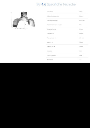Apucătoare de demolare Promove SG 4.6