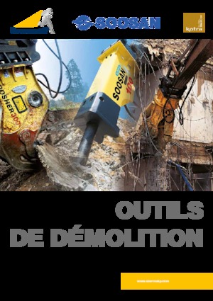 Apucătoare de demolare Soosan SRG 200 