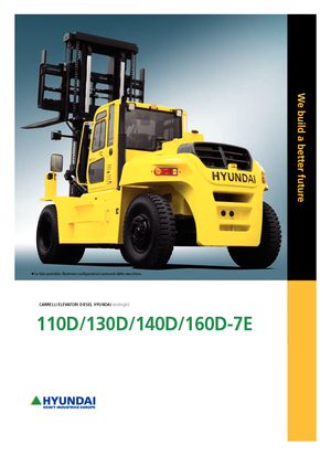 Stivuitoare frontale diesel Hyundai 110 D 7 E