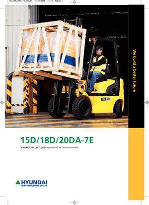 Stivuitoare frontale diesel Hyundai 18D-7E