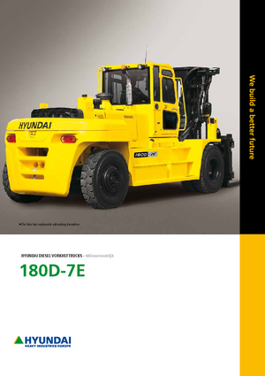 Stivuitoare frontale diesel Hyundai 180 D 7 E