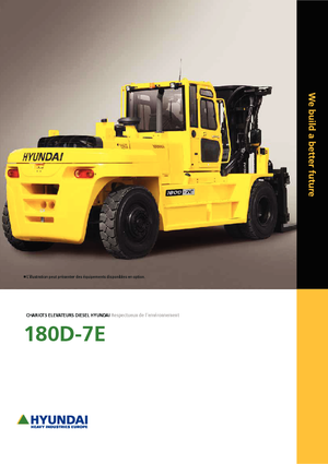 Stivuitoare frontale diesel Hyundai 180 D 7 E