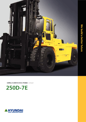 Stivuitoare frontale diesel Hyundai 250 D 7 E