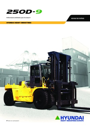 Stivuitoare frontale diesel Hyundai 250 D 9