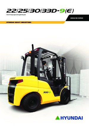 Stivuitoare frontale diesel Hyundai 25D-9E