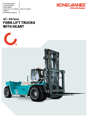 Stivuitoare frontale diesel Konecranes SMV 32-1200 B