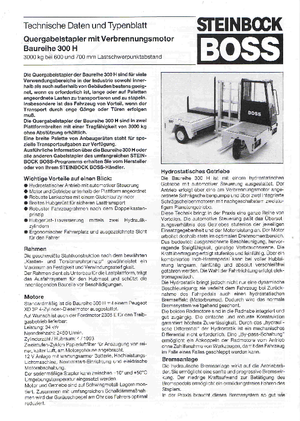 Încărcătoare laterale Diesel Steinbock 336 H