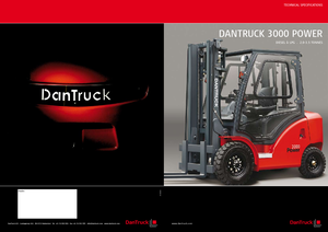 Stivuitoare frontale diesel DanTruck 3420 DY