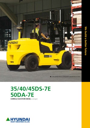 Stivuitoare frontale diesel Hyundai 45 DS 7 E