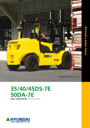 Stivuitoare frontale diesel Hyundai 45 DS 7 E