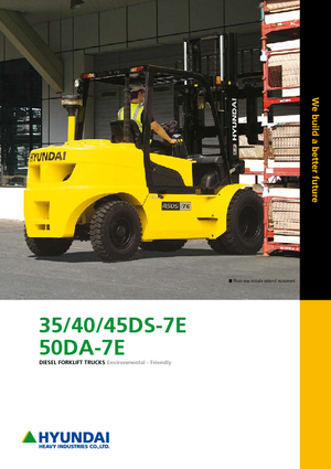 Stivuitoare frontale diesel Hyundai 45 DS 7 E