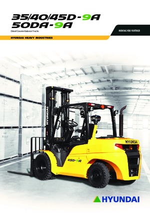 Stivuitoare frontale diesel Hyundai 35 D 9 A