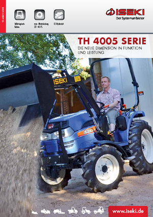 Vehicule municipale multifuncționale diesel Iseki 4295 AHL