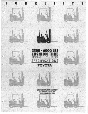 Stivuitoare frontale diesel Toyota 5 FDC 25