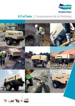 Compresoare de aer portabile - diesel, electrice, pe benzină Doosan 7/41 