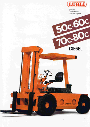 Stivuitoare frontale diesel Lugli 80 C