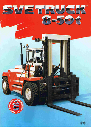 Stivuitoare frontale diesel SVETRUCK 1260-30