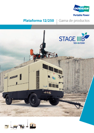 Compresoare de aer portabile - diesel, electrice, pe benzină Doosan 9/275