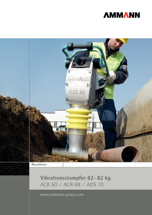 Maiuri compactoare pe benzină și Diesel Ammann ATR 60 C