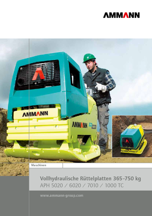 Plăci compactoare reversibile Ammann APH 5020