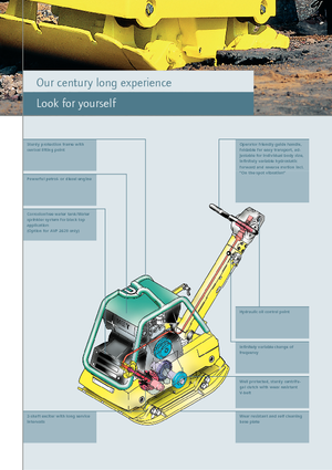 Plăci compactoare reversibile Ammann AVP 2620