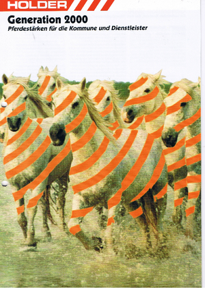 Vehicule municipale multifuncționale diesel Holder C 340 digital