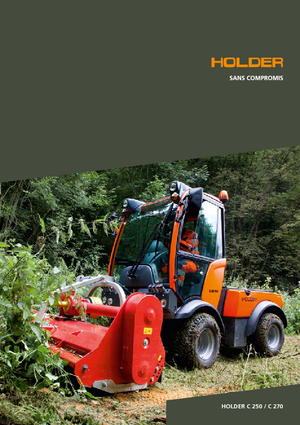 Vehicule municipale multifuncționale diesel Holder C 250