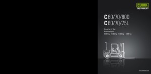 Stivuitoare frontale diesel Clark C 80 D
