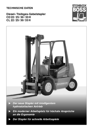 Stivuitoare frontale diesel Steinbock CD 33 H