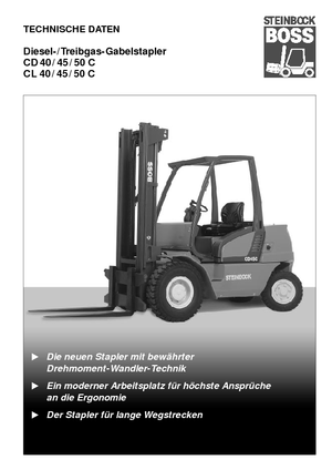 Stivuitoare frontale diesel Steinbock CD 50 C