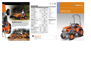 Vehicule municipale multifuncționale diesel Kioti CK 22 HST