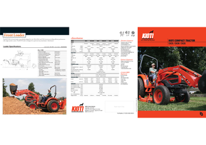 Vehicule municipale multifuncționale diesel Kioti CK 35