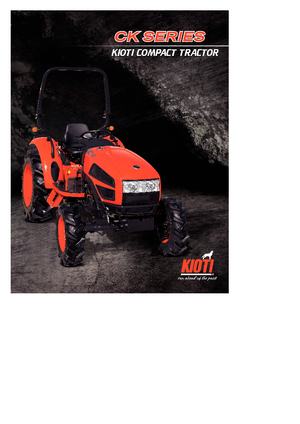 Vehicule municipale multifuncționale diesel Kioti CK 27