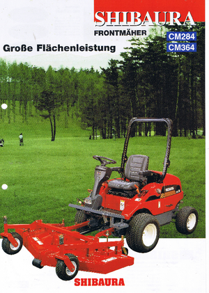 Vehicule municipale multifuncționale diesel Shibaura CM 364