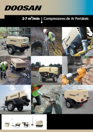Compresoare de aer portabile - diesel, electrice, pe benzină Doosan 7/53 