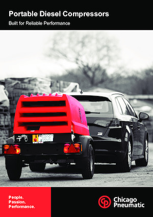 Compresoare de aer portabile - diesel, electrice, pe benzină Chicago Pneumatic CPS 11-10 
