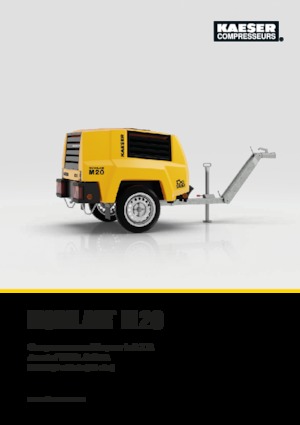 Compresoare de aer portabile - diesel, electrice, pe benzină Kaeser Mobilair M 20 PE