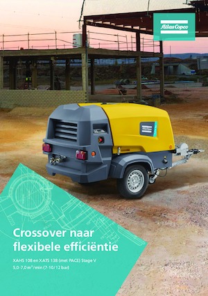 Compresoare de aer portabile - diesel, electrice, pe benzină Atlas Copco XAHS 108 Kd