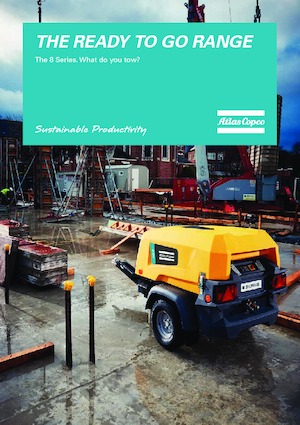 Compresoare de aer portabile - diesel, electrice, pe benzină Atlas Copco XAHS 38 Kd